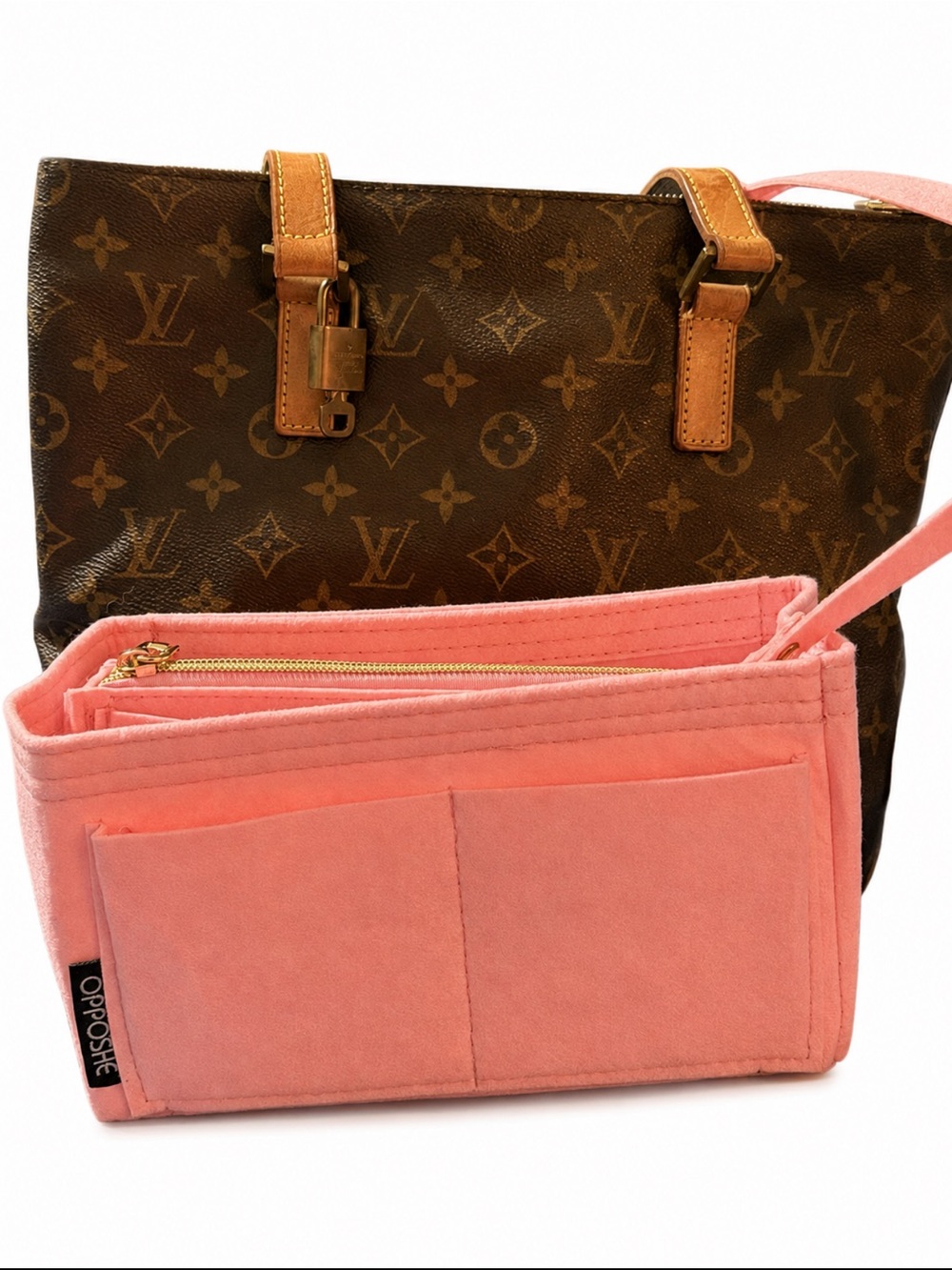 Authentic Monogram vintage Louis Vuitton Cabas Piano tote
